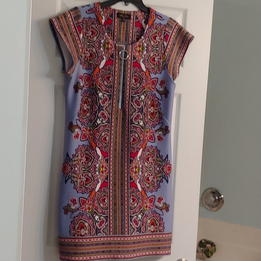 Petite Large Zip Dress